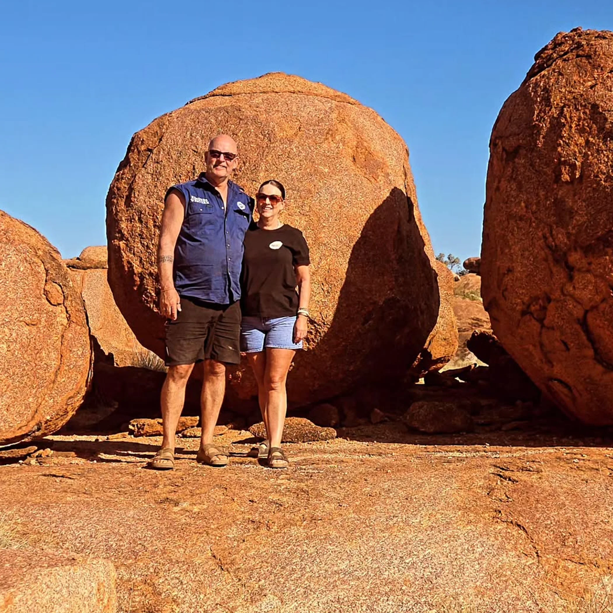 devils marbles landscape
